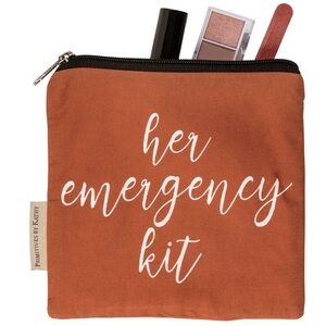 Primitives by Kathy “Her Emergency Kit” Zippered Pouch